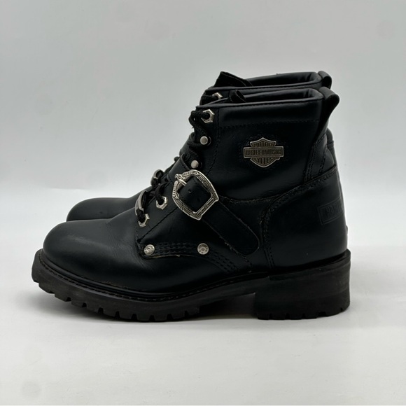 Harley-Davidson Faded Glory Motorcycle Boots. Size 7.5 - Picture 5 of 10